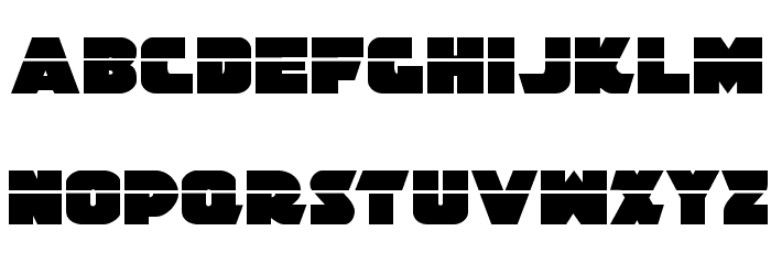 Jedi Special Forces Laser Regular Font LOWERCASE