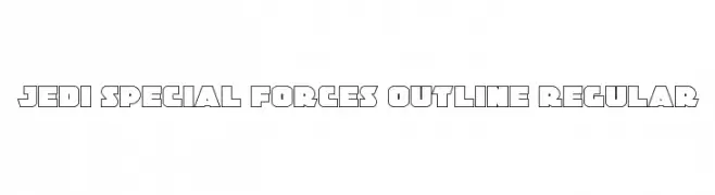 Jedi Special Forces Outline Regular 