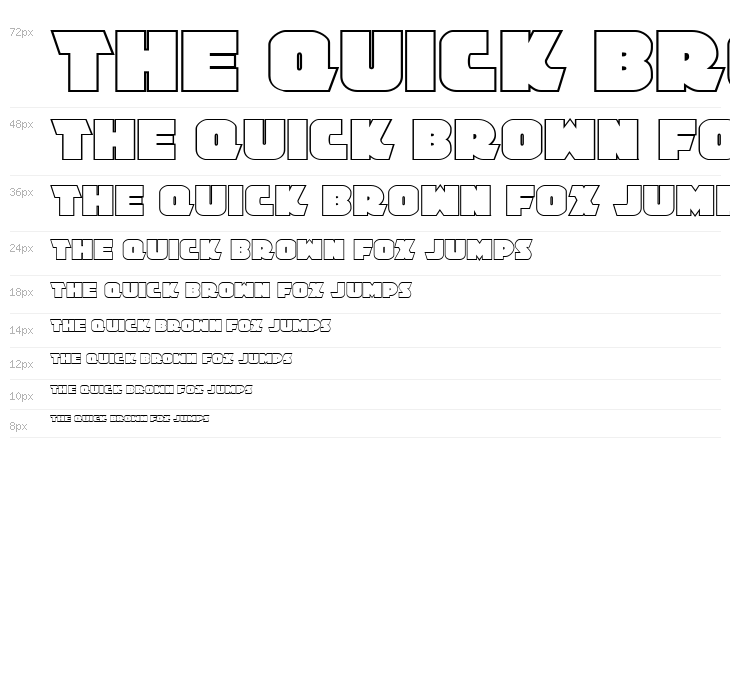 Jedi Special Forces Outline Regular Waterfall