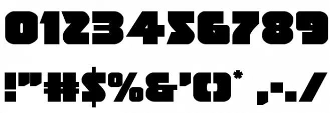 Jedi Special Forces Regular Font OTHER CHARS