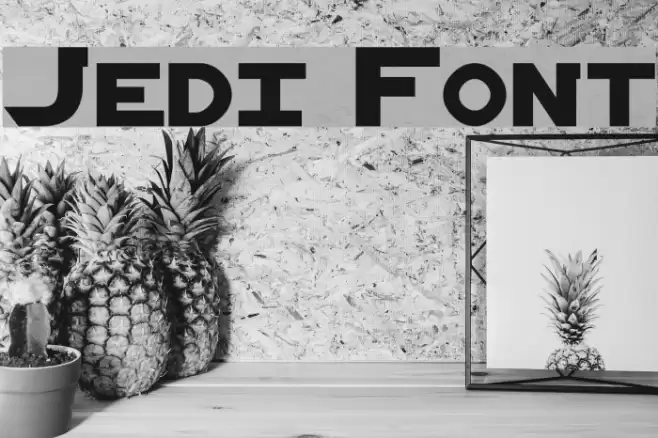 Jedi Font examples