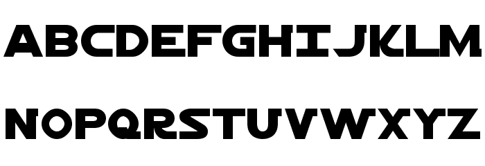 Jedi Font LOWERCASE