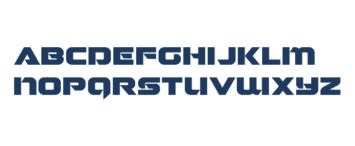 Jeebra Expanded Lowercase