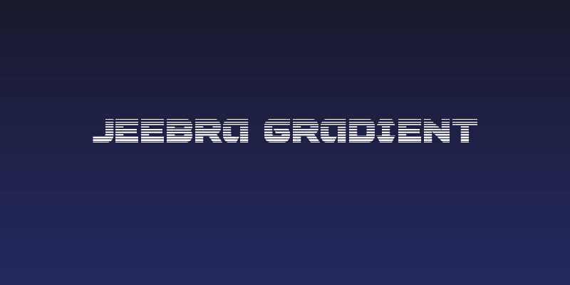 Jeebra Gradient Social Header