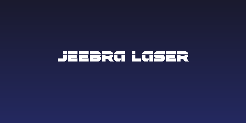 Jeebra Laser Social Header