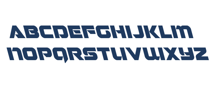 Jeebra Leftalic Lowercase