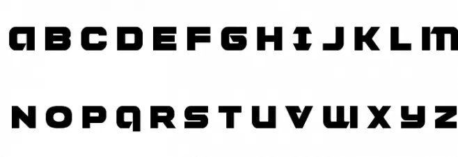 Jeebra Title Шрифта ВЕРХНИЙ