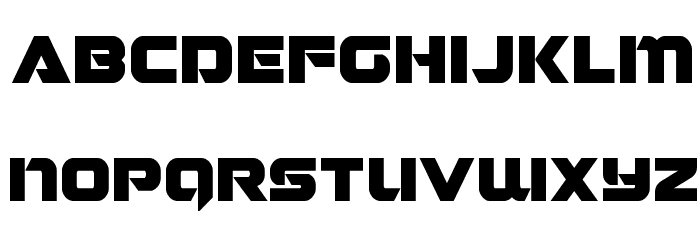 Jeebra Font LOWERCASE