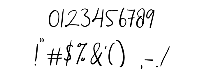 Jeefield Font OTHER CHARS