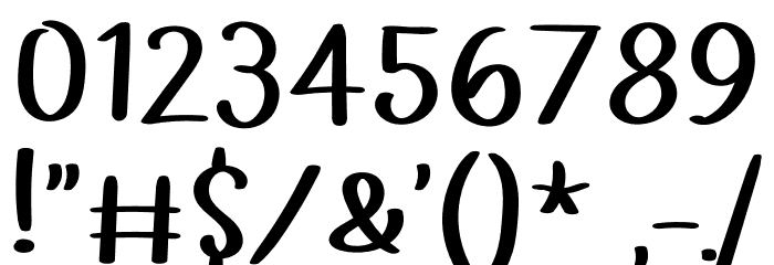 Jeep Road Font OTHER CHARS