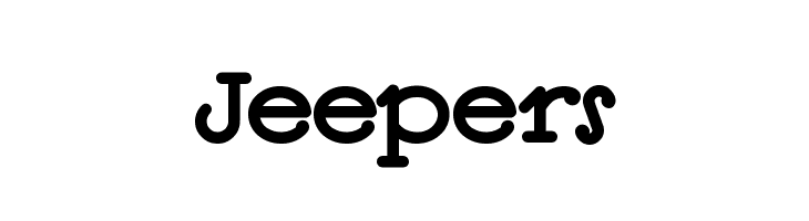 Jeepers  les polices de caractères gratuit tlcharger