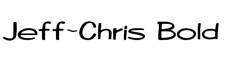 Jeff-Chris Bold  Frei Schriftart Herunterladen
