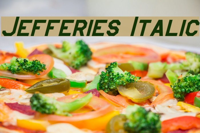 Jefferies Italic Example 1