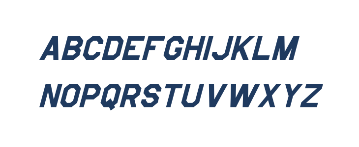 Jefferies Italic Lowercase