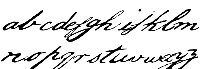 Jefferson Font LOWERCASE