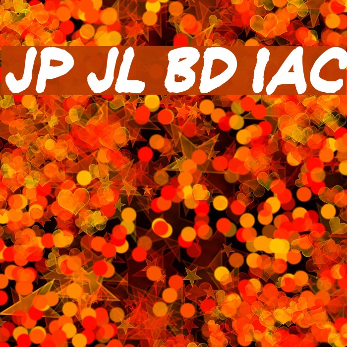 JeffreyPrint JL Bold Italic Font examples