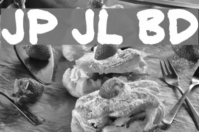 JeffreyPrint JL Bold Font examples