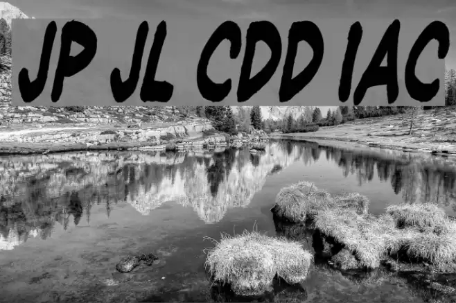 JeffreyPrint JL Condensed Italic Шрифта examples