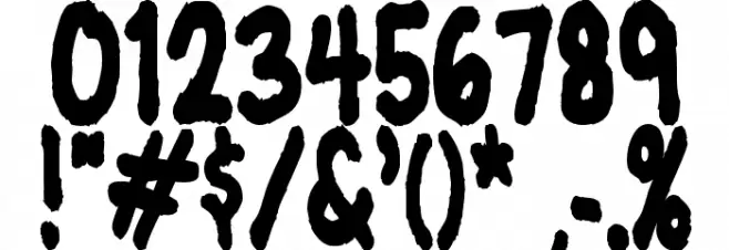 JeffreyPrint JL Condensed Font OTHER CHARS