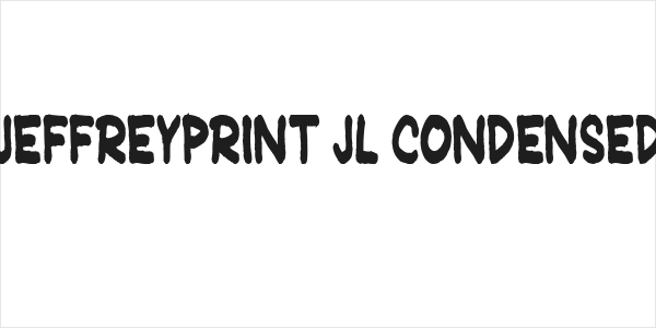 JeffreyPrint JL Condensed Logo