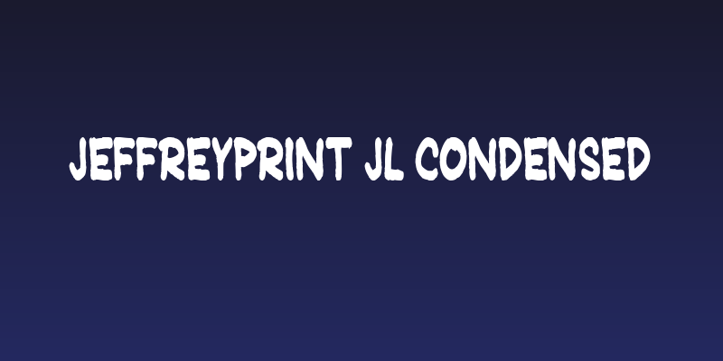 JeffreyPrint JL Condensed Social Header