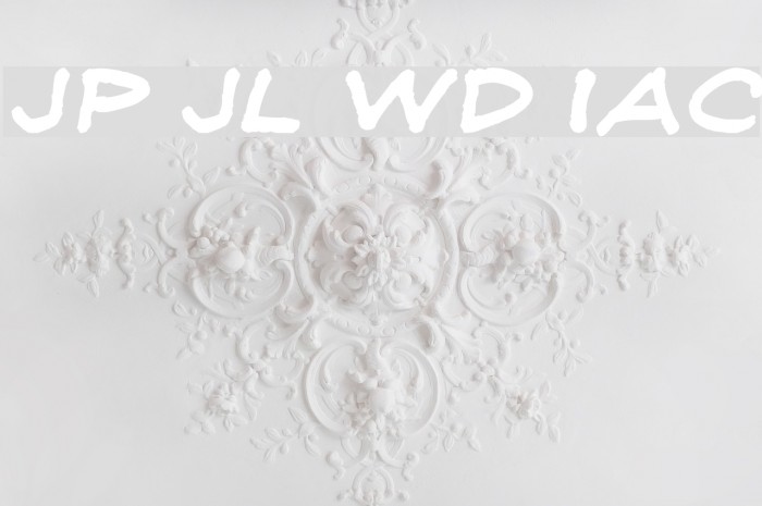 JeffreyPrint JL Wide Italic Font examples