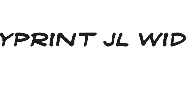 JeffreyPrint JL Wide Italic Logo