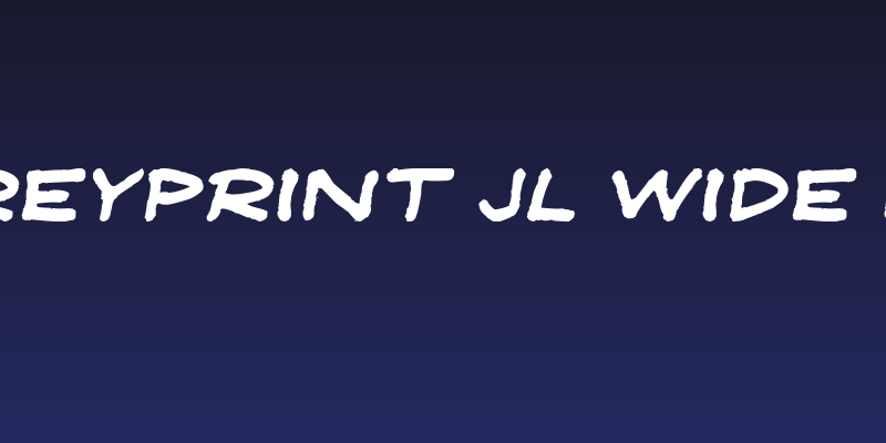 JeffreyPrint JL Wide Italic Social Header