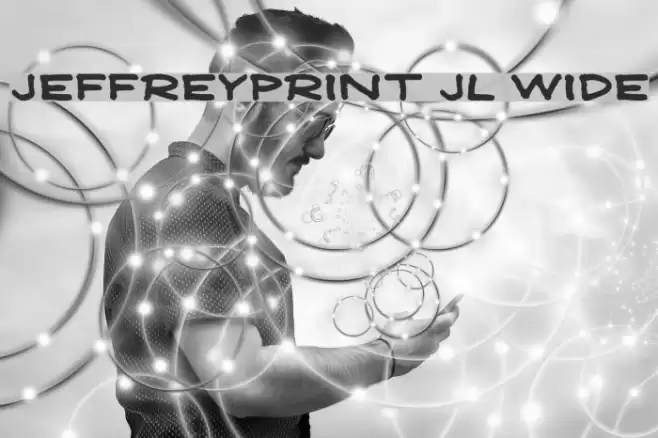 JeffreyPrint JL Wide خط examples