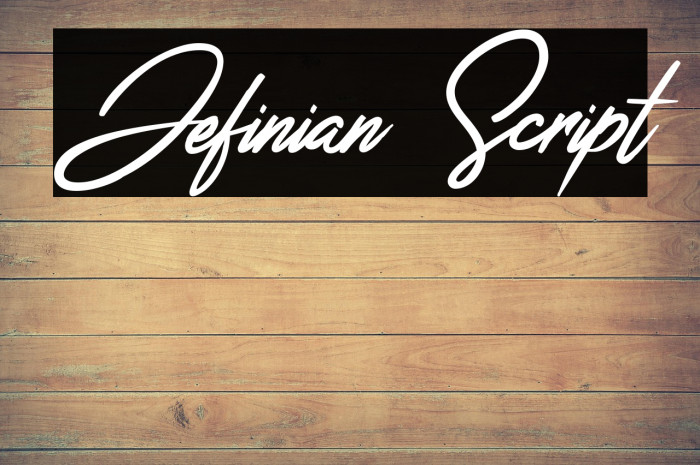 Jefinian Script Example 3