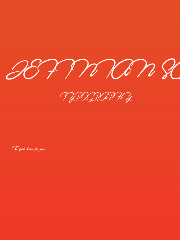 Jefinian Script Poster