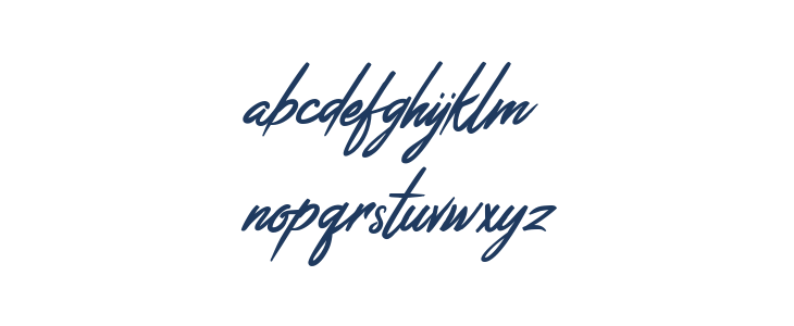 Jefinian Script Lowercase