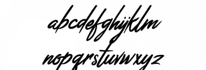 Jefinian Script Polices MINUSCULES
