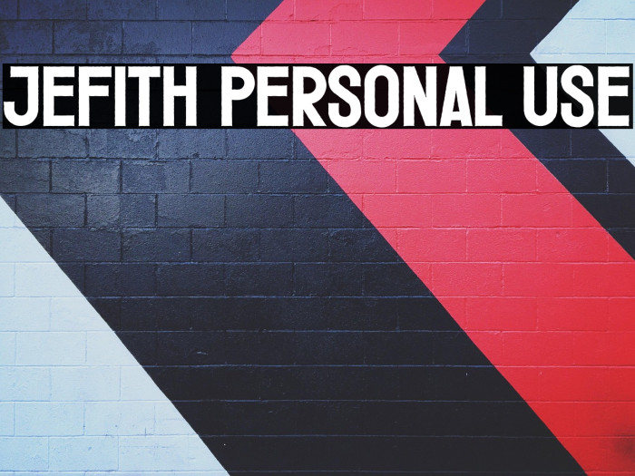 Jefith Personal Use Example 3