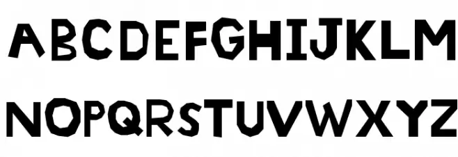 Jeg Elsker Dig Schriftart Groß