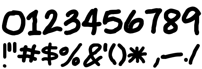 Jehzlau Concepts Font OTHER CHARS