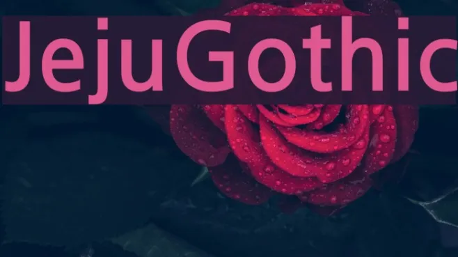 JejuGothic Example 1