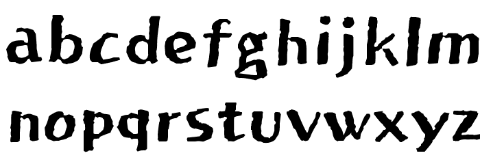 JejuHallasan Font LOWERCASE