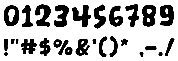 Jekteam Font OTHER CHARS