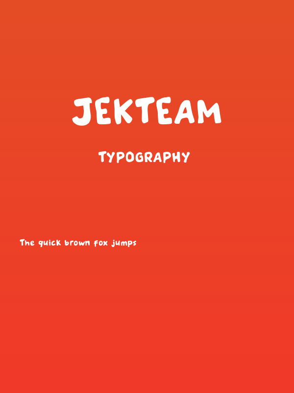 Jekteam Poster