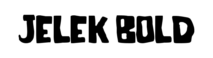 Jelek Bold  免费字体下载