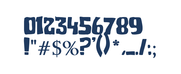 Jelek Bold Other Characters