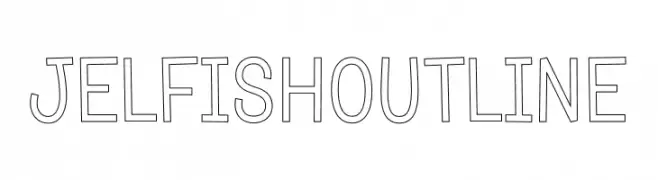 Jelfish Outline  Fuentes Gratis Descargar