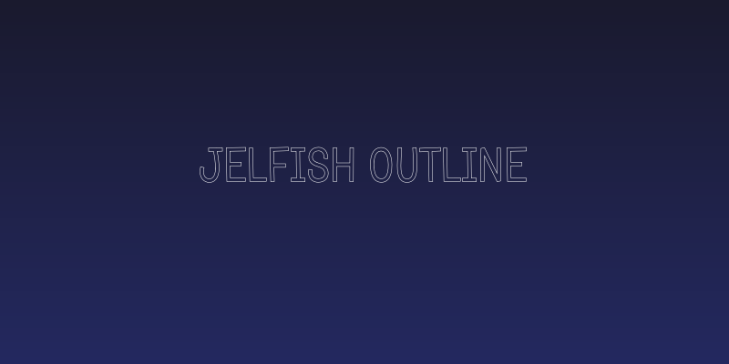 Jelfish Outline Social Header