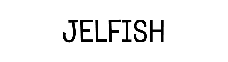 Jelfish 字体