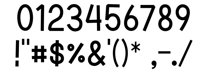 Jelfish Font OTHER CHARS