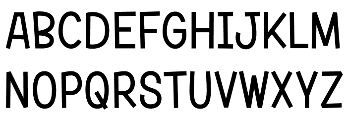 Jelfish Font LOWERCASE