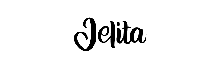 Jelita  Frei Schriftart Herunterladen