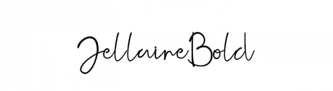 Jellaine-Bold  Frei Schriftart Herunterladen