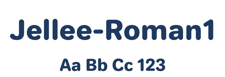 Jellee-Roman1 Font Preview